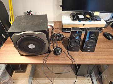 Casse audio computer Trust con subwoofer