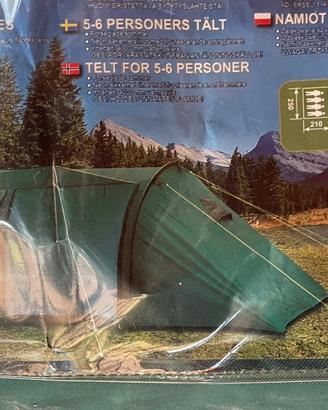 Tenda da campeggio 5-6 posti nuova