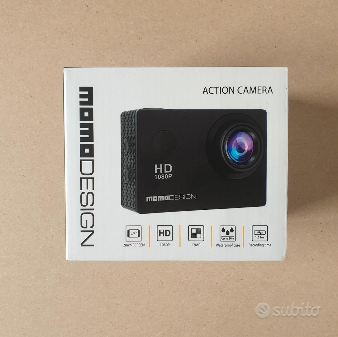 Action Camera Momo Design HD 1080P + Waterproof Audio/Video In
