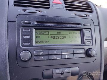 Autoradio VOLKSWAGEN GOLF 5 del 2005