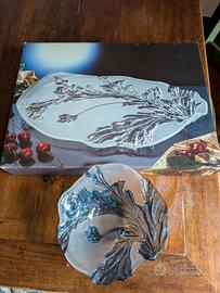 Set Walther glas  "Elena" - Vassoio + Ciotola
