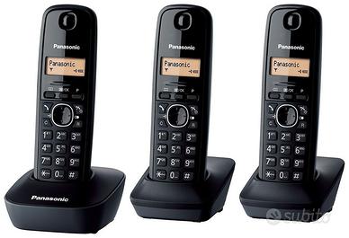 Trio cordless Panasonic casa ufficio ID chiamante
