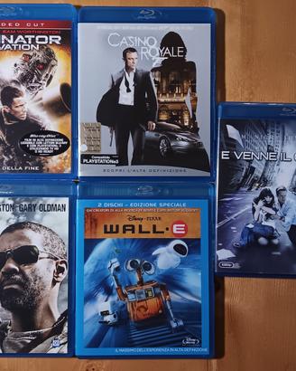 5 Blu-Ray in blocco