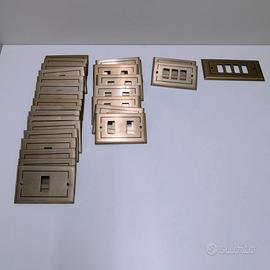 Lotto placche BTicino Magic Oxidal vintage (36 pz)