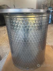 Botte 200 litri acciaio inox