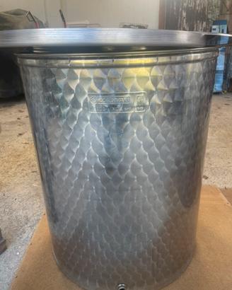 Botte 200 litri acciaio inox