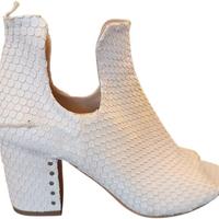 Tronchetto da donna in pelle Manufacture D'essai