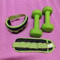 PESI DA 2 KG PIU PESI CAVIGLIE DA 1 KG 