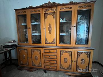 Credenza Vetrina legno