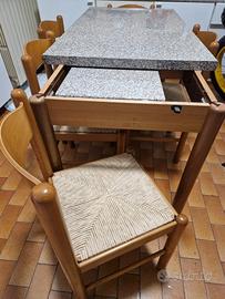 tavolo allungabile+ 6 sedie 