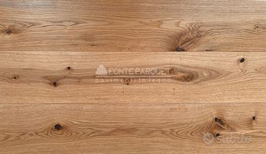 Parquet Rovere rustico verniciato tinta miele