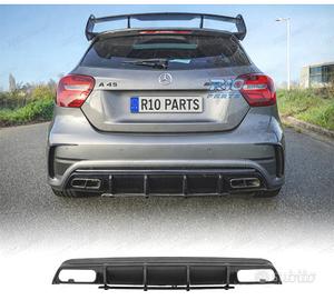 DIFFUSORE MERCEDES CLASSE A W176 AMG 12-18 LOOK A4