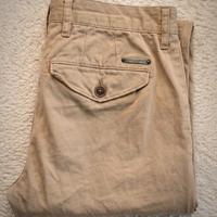 Pantaloni Chinos Burberry beige donna