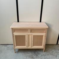 Mobile credenza credenzina madia in legno grezzo