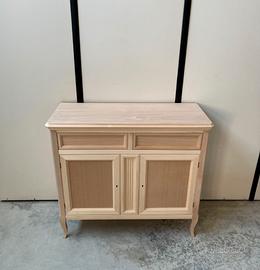 Mobile credenza credenzina madia in legno grezzo