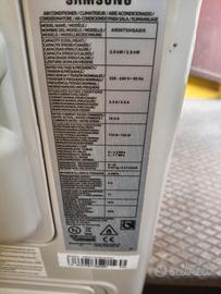 condizionatore Samsung 9000 btu.