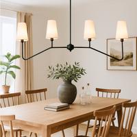 Lampada a sospensione ZenithBeam, tavolo da pranzo