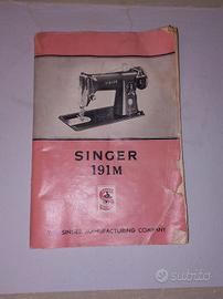 Singer 191M Libretto Istruzioni