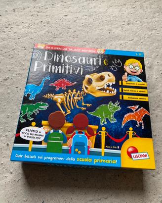 Gioco in scatola Dinosauri e primitivi di Lisciani