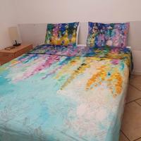 Rete e materasso matrim. 210x190 lattice + molle