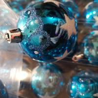 130 Palline di natale Nuove blu