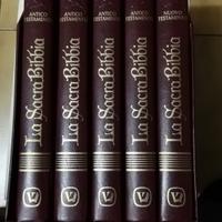 sacra bibbia 5 volumi 