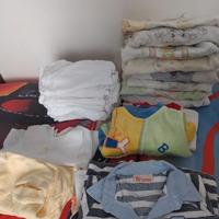 body e tutine cm50-56 0-1 mese bambino e bambina