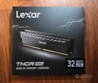 RAM DDR4 OC 32 GB - 3200mhz (2x16) Lexar THOR