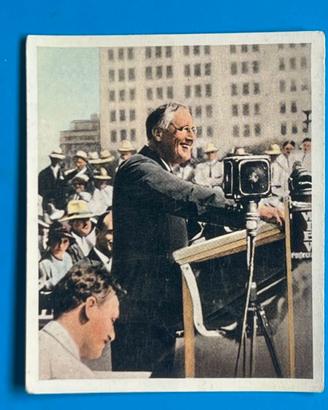 Card USA President Franklin Delano Roosevelt 1932