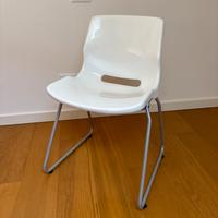 Sedia bianca ikea