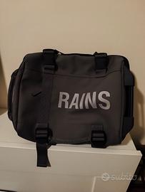 Borsa RAINS impermeabile nera originale (come nuov
