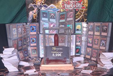 75 Carte Rare + bustina inclusa Yu-Gi-Oh!