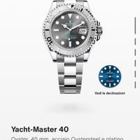 Rolex yacht-master 126622 NUOVO