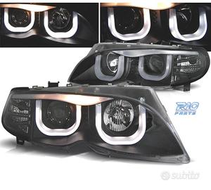 FARI BMW E46 01-05 OCCHI ANGEL TUBE LIGHT LED U FO