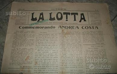 La Lotta, 1911, organo dei socialisti di Imola