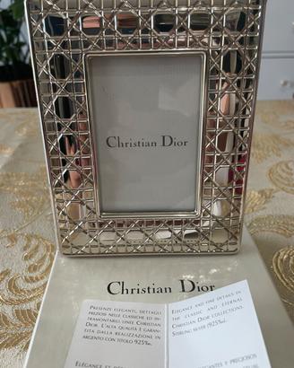 Cornice Portafoto Christian Dior – Argento 925
