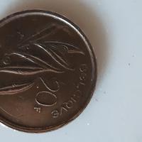 moneta 20 Franchi Belgio