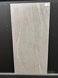 STOCK PIASTRELLE DECORO RIGATO RIVER CHISEL