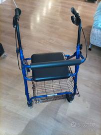 deambulatore pieghevole nuovo