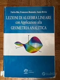 Libro Algebra lineare e geometria analitica
