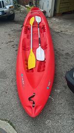 Canoa polietilene 2 posti