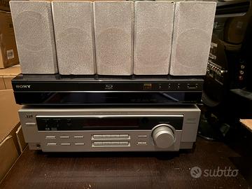 Amplificatore JVC - Blu - Ray Sony