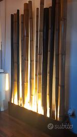 Divisorio Separe' in legno/bambu'