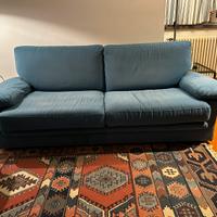 Divano letto in tessuto