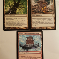 Card MTG Lotto 3X Terre Leggendarie 2004