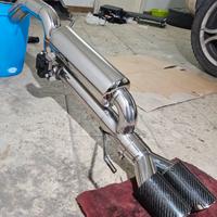 Scarico diretto con valvola Alfa mito/grande punto
