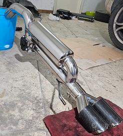 Scarico diretto con valvola Alfa mito/grande punto