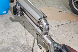 Scarico diretto con valvola Alfa mito/grande punto