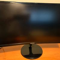 Schermo Samsung 24” curvo FHD