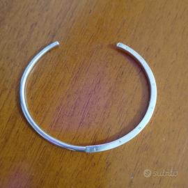 bracciale in argento rigido Pandora 